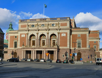 Королевская опера (Kungliga Teatern) в Стокгольме. Современный вид